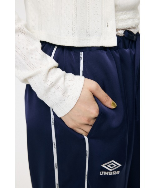 MOUSSY UMBRO U/M SATIN TRACK パンツ U/M SATIN トラックパンツ（その他パンツ）｜MOUSSY（マウジー）の