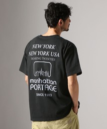 Manhattan Portage | 【Manhattan Portage(マンハッタンポーテージ)】バックプリントTシャツ(Tシャツ/カットソー)