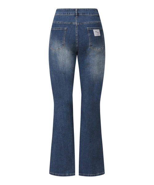 COIRIS_(コイリス)の「リオラブーツカットデニムパンツ(デニムパンツ・レディース・ダークブルー・SMALL/MEDIUM)」の3枚目の写真