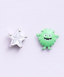 gargle ガーグル：宇宙シリーズ　モジャエイリアン　星　スター　ピアス