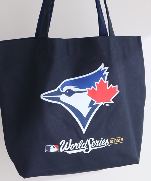 MLB(メジャーリーグベースボール)の「【MLB/メジャーリーグベースボール】アソート ワールドシリーズデザイン キャンバストートバッグ(トートバッグ・メンズ・ブルー系1/ブルー系2・FREE)」の8枚目の写真