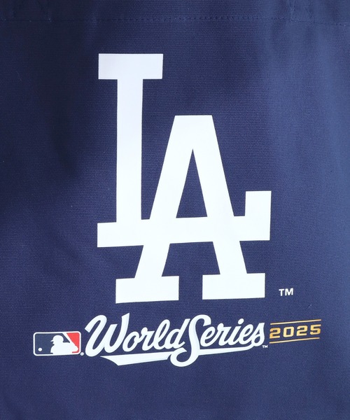 MLB(メジャーリーグベースボール)の「【MLB/メジャーリーグベースボール】アソート ワールドシリーズデザイン キャンバストートバッグ(トートバッグ・メンズ・ブルー系1/ブルー系2・FREE)」の9枚目の写真