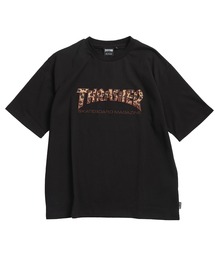 THRASHER (スラッシャー) Tシャツ 半袖 綿100% ショートファー アニマル柄 ブランドロゴ クルーネック カットソー TH26SU06D12 ユニセックス