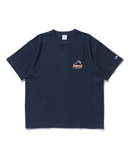 Champion(チャンピオン)の「XLARGE×Champion S/S TEE(Tシャツ/カットソー・メンズ・アッシュ/ブラック/ベージュ/ネイビー・S/M/L/XL)」の5枚目の写真