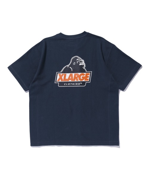 Champion(チャンピオン)の「XLARGE×Champion S/S TEE(Tシャツ/カットソー・メンズ・アッシュ/ブラック/ベージュ/ネイビー・S/M/L/XL)」の6枚目の写真