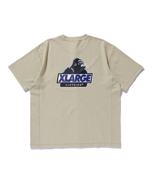 Champion(チャンピオン)の「XLARGE×Champion S/S TEE(Tシャツ/カットソー・メンズ・アッシュ/ブラック/ベージュ/ネイビー・S/M/L/XL)」の8枚目の写真