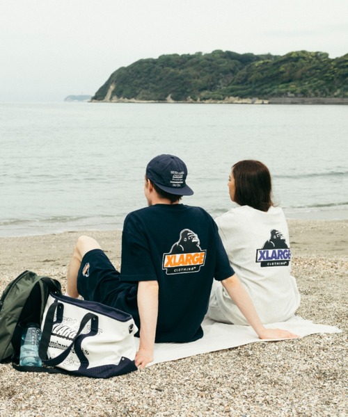 Champion(チャンピオン)の「XLARGE×Champion S/S TEE(Tシャツ/カットソー・メンズ・アッシュ/ブラック/ベージュ/ネイビー・S/M/L/XL)」の20枚目の写真