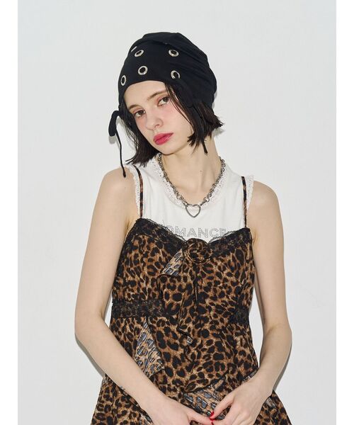 jouetie(ジュエティ)の「レースロゴタンクブラトップ 夏服 アンダーウェア(タンクトップ・レディース・レッド/イエロー/その他1/その他2/ブラック/オフホワイト/グレー/ブラウン・MEDIUM)」の19枚目の写真