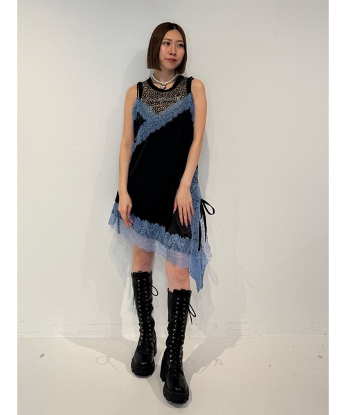 jouetie(ジュエティ)の「レースロゴタンクブラトップ 夏服 アンダーウェア(タンクトップ・レディース・レッド/イエロー/その他1/その他2/ブラック/オフホワイト/グレー/ブラウン・MEDIUM)」の17枚目の写真