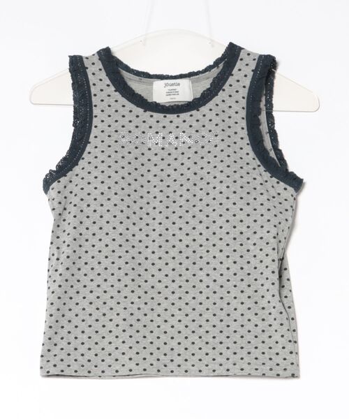 jouetie(ジュエティ)の「レースロゴタンクブラトップ 夏服 アンダーウェア(タンクトップ・レディース・レッド/イエロー/その他1/その他2/ブラック/オフホワイト/グレー/ブラウン・MEDIUM)」の18枚目の写真