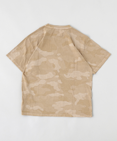 ARIES(アリーズ)の「ARIES / アリーズ AGED CAMO SS TEE(Tシャツ/カットソー・メンズ・ベージュ・LARGE/MEDIUM/SMALL)」の2枚目の写真