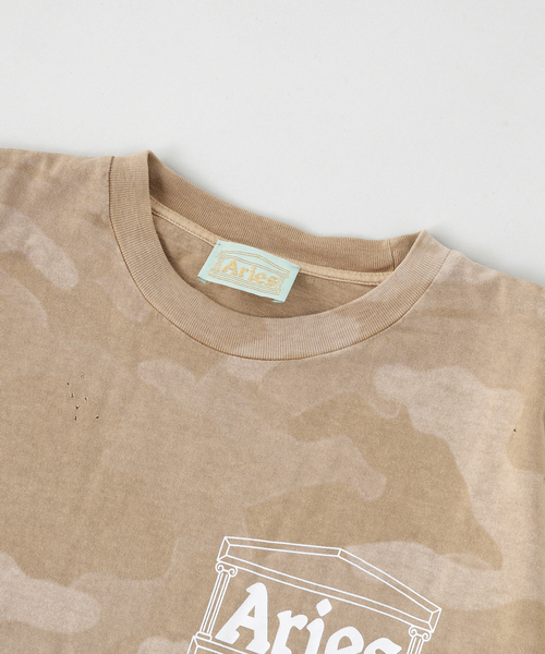 ARIES(アリーズ)の「ARIES / アリーズ AGED CAMO SS TEE(Tシャツ/カットソー・メンズ・ベージュ・LARGE/MEDIUM/SMALL)」の3枚目の写真