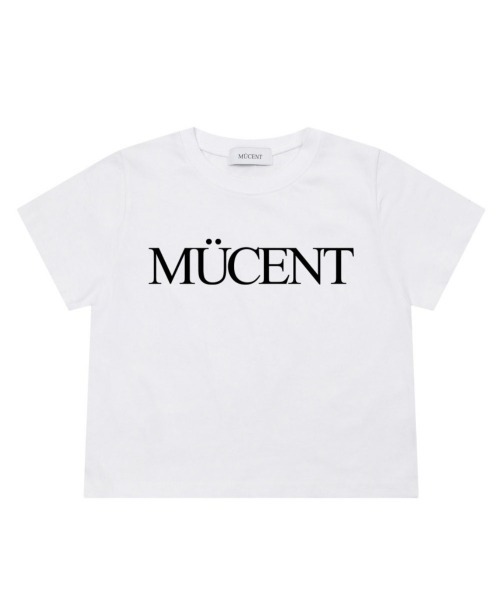 MUCENT（ムセント）の「A'GEM/9 × .kom 『MUCENT/ムセント』 LETTERING TEE/レタリング半袖Tシャツ（Tシャツ/カットソー・レディース・ホワイト/ブラック・FREE）」の22枚目の写真