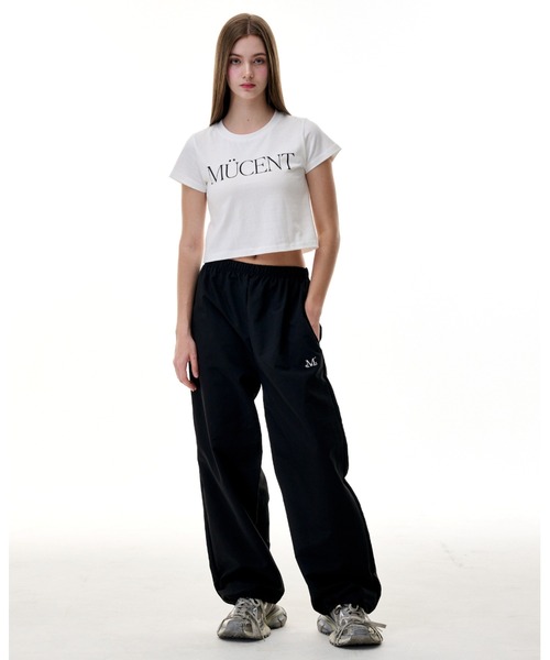 MUCENT（ムセント）の「A'GEM/9 × .kom 『MUCENT/ムセント』 LETTERING TEE/レタリング半袖Tシャツ（Tシャツ/カットソー・レディース・ホワイト/ブラック・FREE）」の11枚目の写真
