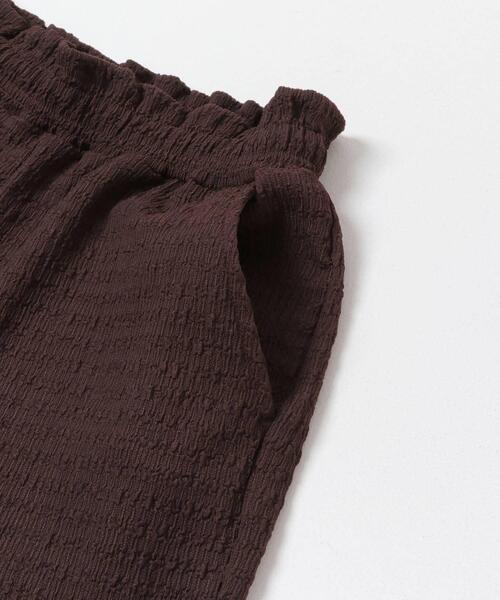 ITEMS URBANRESEARCH（アイテムズ アーバンリサーチ）の「『UVカット/接触冷感』カットヨウリュウイージーパンツ(楽着シリーズ)（その他パンツ・レディース・グリーン/ブラウン/オフホワイト・FREE）」の17枚目の写真