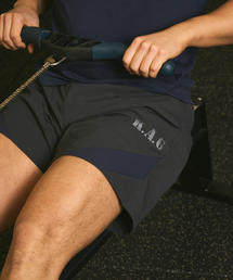 KHAKI GRADO（カーキグラド）の「K.A.G PFU 配色ショーツ（チャコール-ネイビー）（その他パンツ）」