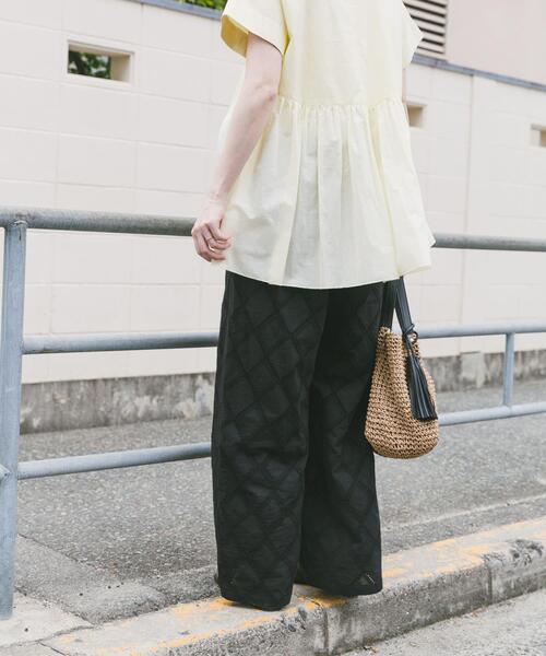 ITEMS URBANRESEARCH（アイテムズ アーバンリサーチ）の「コットンレースパンツ（その他パンツ・レディース・ホワイト/ブラック・FREE）」の15枚目の写真