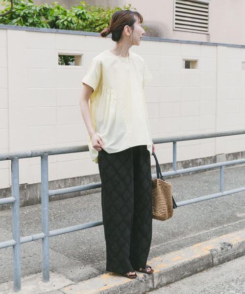 ITEMS URBANRESEARCH（アイテムズ アーバンリサーチ）の「コットンレースパンツ（その他パンツ・レディース・ホワイト/ブラック・FREE）」の16枚目の写真