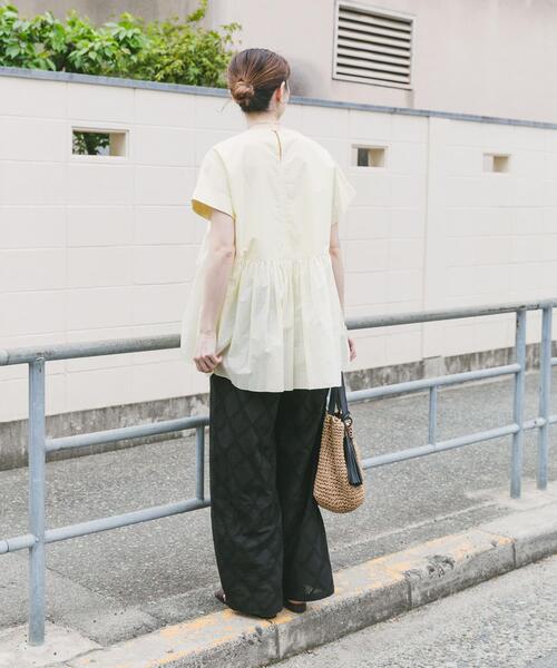ITEMS URBANRESEARCH（アイテムズ アーバンリサーチ）の「コットンレースパンツ（その他パンツ・レディース・ホワイト/ブラック・FREE）」の17枚目の写真