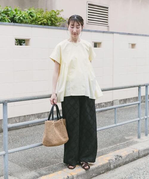 ITEMS URBANRESEARCH（アイテムズ アーバンリサーチ）の「コットンレースパンツ（その他パンツ・レディース・ホワイト/ブラック・FREE）」の18枚目の写真