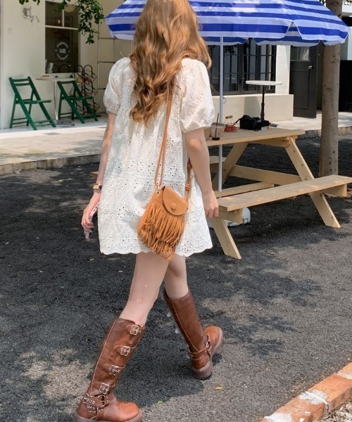 Vipoa(ヴィポア)の「French lace puff blouse(シャツ/ブラウス・レディース・ホワイト・FREE)」の12枚目の写真