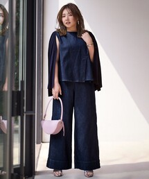 セール】《ZOZOTOWN限定》【Louren/ローレン】back tie combinaison