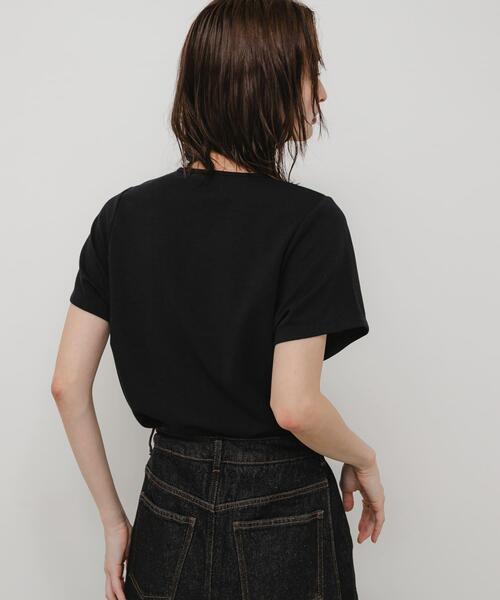 SENSE OF PLACE by URBAN RESEARCH（センスオブプレイスバイアーバンリサーチ）の「汗ジミ防止コクーンスリーブクルーネックTシャツ（Tシャツ/カットソー・レディース・オフホワイト/ブラック/ベージュ・ONE）」の12枚目の写真