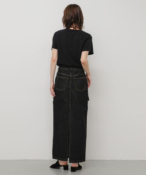 SENSE OF PLACE by URBAN RESEARCH（センスオブプレイスバイアーバンリサーチ）の「汗ジミ防止コクーンスリーブクルーネックTシャツ（Tシャツ/カットソー・レディース・オフホワイト/ブラック/ベージュ・ONE）」の14枚目の写真