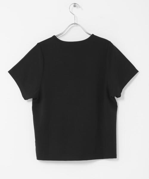 SENSE OF PLACE by URBAN RESEARCH（センスオブプレイスバイアーバンリサーチ）の「汗ジミ防止コクーンスリーブクルーネックTシャツ（Tシャツ/カットソー・レディース・オフホワイト/ブラック/ベージュ・ONE）」の17枚目の写真