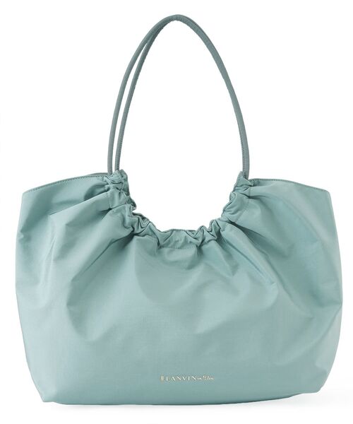 LANVIN en Bleu(ランバンオンブルー)の「ギャザートートバッグ(トートバッグ・レディース・ネイビー/カーキ/ブラック/ライトカーキ・FREE)」の12枚目の写真