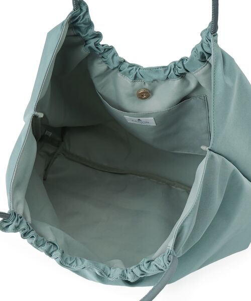 LANVIN en Bleu(ランバンオンブルー)の「ギャザートートバッグ(トートバッグ・レディース・ネイビー/カーキ/ブラック/ライトカーキ・FREE)」の16枚目の写真