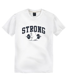 ライトコットン30番手ストロングクマ半袖Tシャツ