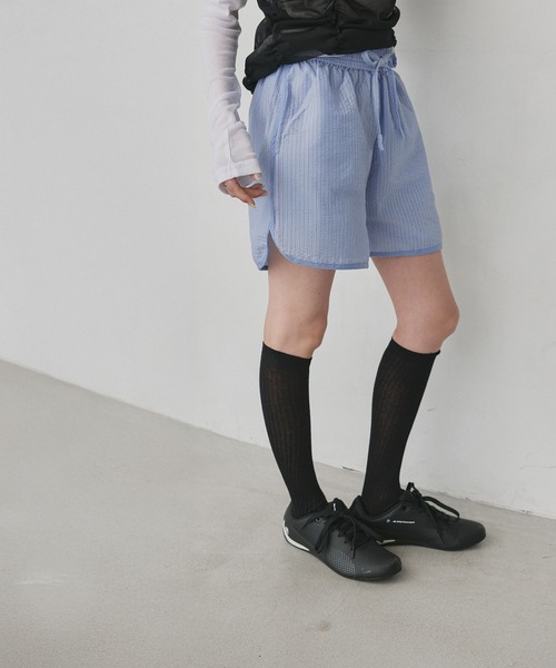 ad thie(アドティエ)の「アソート サッカーハーフパンツ(その他パンツ・レディース・ブルー系1/アイボリー系/ブラウン系/ベージュ系2/ベージュ系1/グリーン系・FREE)」の18枚目の写真