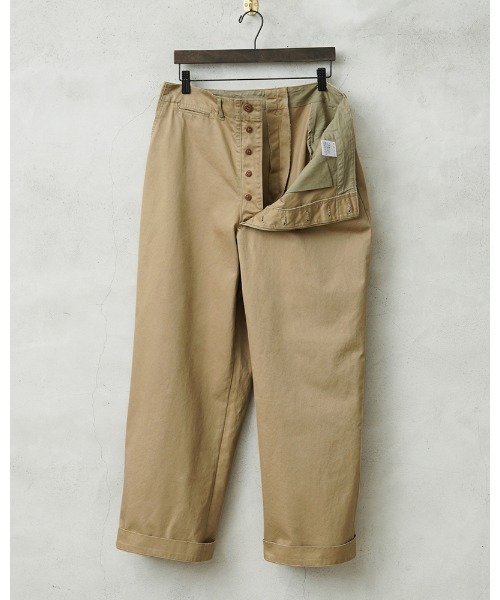 WAIPER.inc(ワイパーインク)の「WAIPER.inc WP1030B M-45 大戦チノ(チノパンツ・メンズ・ベージュ系その他・M-Short/M-Regular/L-Short/L-Regular/XL-Short/XL-Regular)」の9枚目の写真