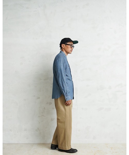 WAIPER.inc(ワイパーインク)の「WAIPER.inc WP1030B M-45 大戦チノ(チノパンツ・メンズ・ベージュ系その他・M-Short/M-Regular/L-Short/L-Regular/XL-Short/XL-Regular)」の7枚目の写真