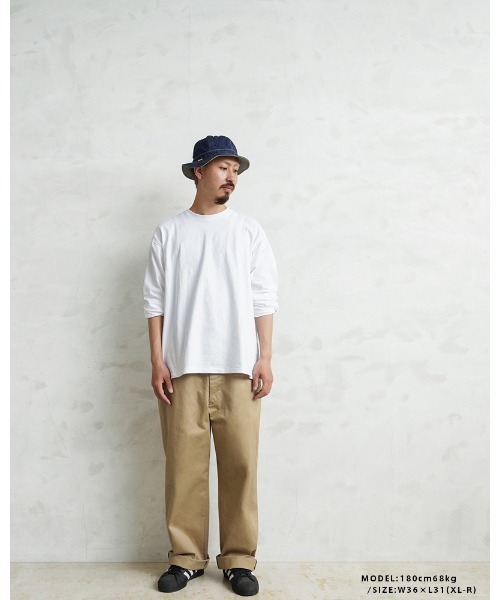 WAIPER.inc(ワイパーインク)の「WAIPER.inc WP1030B M-45 大戦チノ(チノパンツ・メンズ・ベージュ系その他・M-Short/M-Regular/L-Short/L-Regular/XL-Short/XL-Regular)」の20枚目の写真