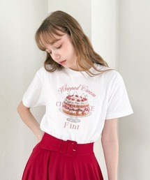 F i.n.t | スウィーツプリントTシャツ/fint フィント(Tシャツ/カットソー)