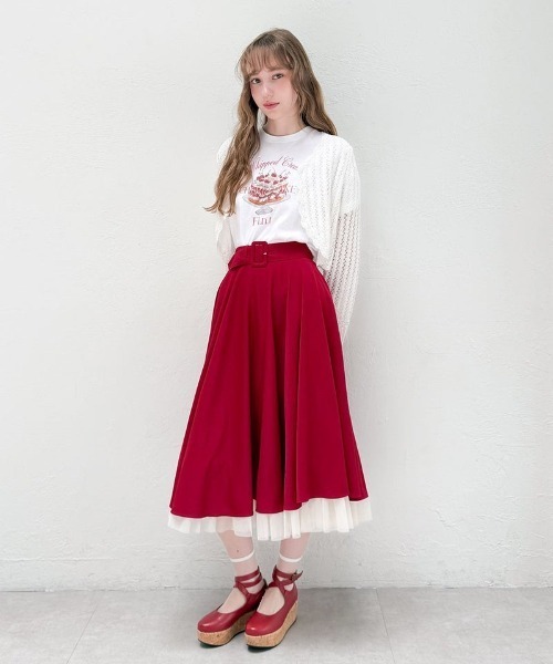 F i.n.t(フィント)の「スウィーツプリントTシャツ/fint フィント(Tシャツ/カットソー・レディース・アイボリー系2/アイボリー系1/ホワイト系3/ホワイト系2/ホワイト系1/アイボリー系3・FREE)」の18枚目の写真