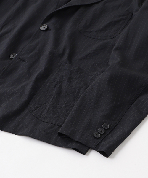 JOURNAL STANDARD（ジャーナルスタンダード）の「TRISECT2 / TW トロピカル ジャケット（その他アウター・メンズ・チャコールグレー/ネイビー・MEDIUM/LARGE）」の4枚目の写真
