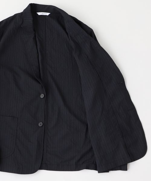 JOURNAL STANDARD（ジャーナルスタンダード）の「TRISECT2 / TW トロピカル ジャケット（その他アウター・メンズ・チャコールグレー/ネイビー・MEDIUM/LARGE）」の5枚目の写真