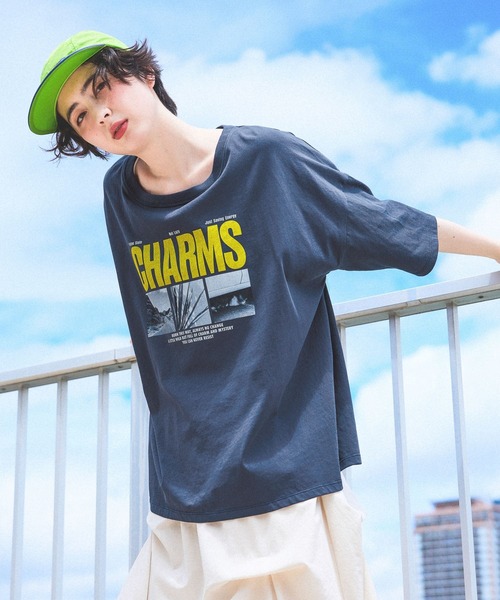niko and...(ニコアンド)の「アソートフォトBIGTシャツ(Tシャツ/カットソー・レディース・ネイビー/オフホワイト/チャコール/ナチュラル・LARGE/MEDIUM)」の21枚目の写真