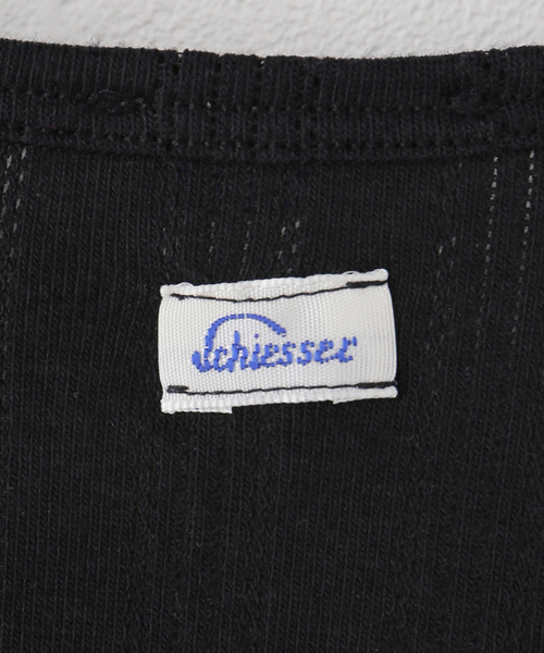 IENA LA BOUCLE(イエナラブークル)の「schiesser シーサー AGATHE shirt(Tシャツ/カットソー・レディース・ブラック/ホワイト・FREE)」の8枚目の写真
