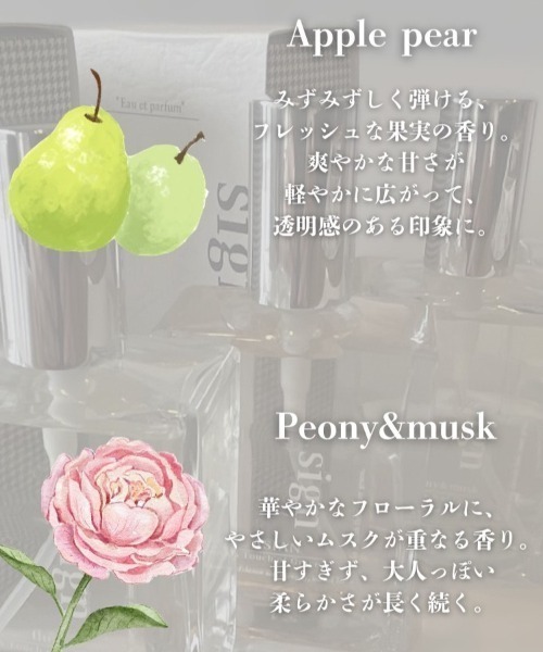 愛沢えみり愛用の香水 SIGN サイン オーデパルファム 香水 APPLE アップル（香水）｜BACKYARD