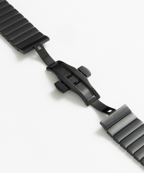 emonique(エモニーク)の「ステンレス製 アップルウォッチバンド Apple Watch バンド【38mm/40mm/41mm 対応】(デジタル腕時計・レディース・ピンクゴールド/ブラック/シルバー/シルバー系/ゴールド・38)」の10枚目の写真