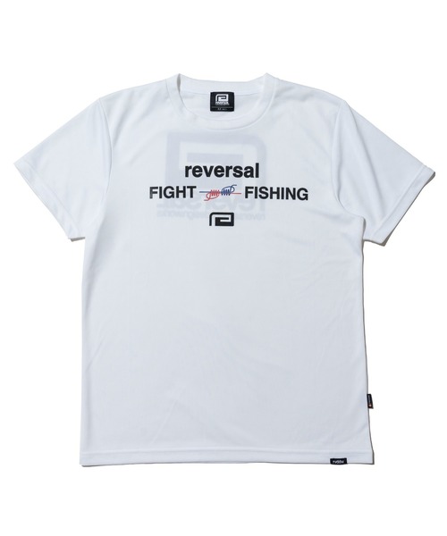 reversal.dogi.design.works(リバーサル・ドーギ・デザイン・ワークス)の「<reversal /リバーサル>FF DRY TEE ファイト フィッシィング ドライ Tシャツ(Tシャツ/カットソー・メンズ・ブラック/ホワイト・M/L/XL/2XL)」の3枚目の写真
