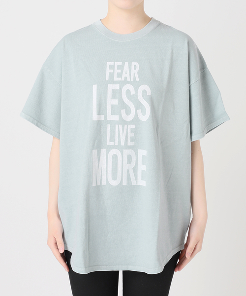 JOURNAL STANDARD(ジャーナルスタンダード)の「《追加4》ラウンドヘムピグメントT(Tシャツ/カットソー・レディース・サックスブルー/チョコ/ベージュ/ホワイト系その他・FREE)」の7枚目の写真