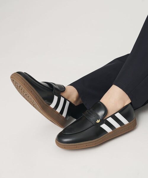 adidas Originals(アディダスオリジナルス)の「<adidas Originals>HANDBALL SPEZIAL ローファー スニーカー(スリッポン・レディース・ブラック・25cm/23cm/22.5cm/24cm/23.5cm/24.5cm)」の2枚目の写真
