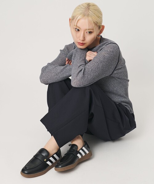 adidas Originals(アディダスオリジナルス)の「<adidas Originals>HANDBALL SPEZIAL ローファー スニーカー(スリッポン・レディース・ブラック・25cm/23cm/22.5cm/24cm/23.5cm/24.5cm)」の3枚目の写真