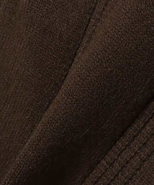BEAMS HEART（ビームスハート）の「針抜き ヘンリーネック ニット（ニット/セーター・メンズ・ブラウン/ブラック・SMALL/MEDIUM/LARGE）」の21枚目の写真