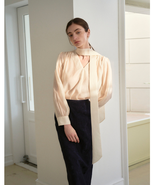 GIEMAR（ジエマル）の「パターンスカートネイビー（スカート・レディース・その他・SMALL/MEDIUM/LARGE）」の2枚目の写真